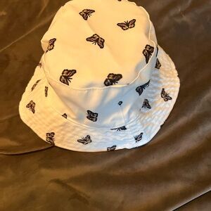 Butterfly Print Bucket Hat